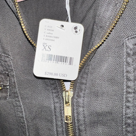 FREE PEOPLE x Sandrine
Rose Charcoal Linen Zip Jumpsuit
Slouchy Utility XS NWT - Picture 8 of 14